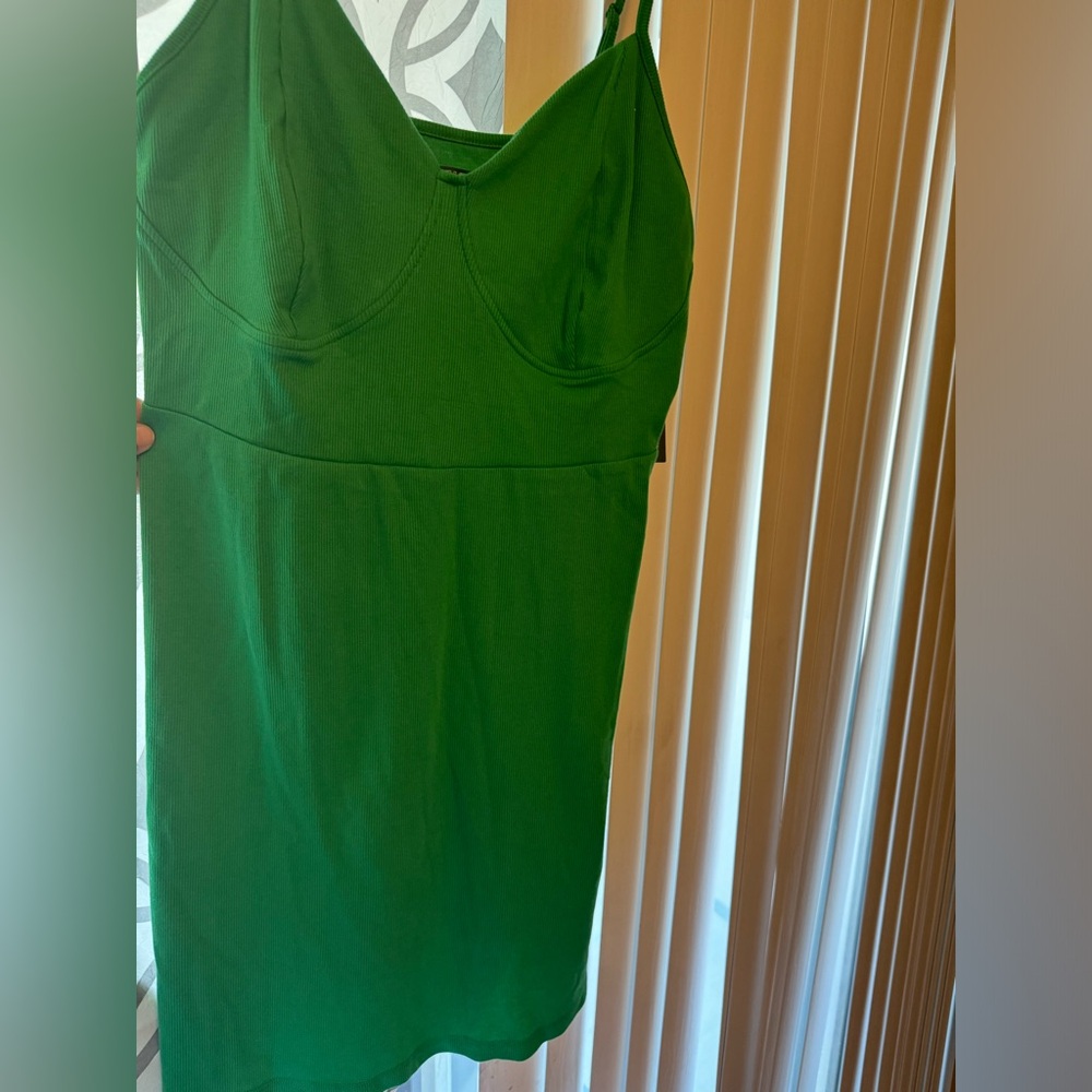 NWT green wild fable dress. Size 1X